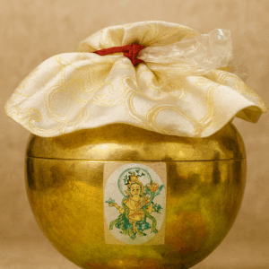 naga khandro thugthig treasure vase bronze