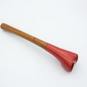 handcrafted wooden kangling – tibetan ritual trumpet