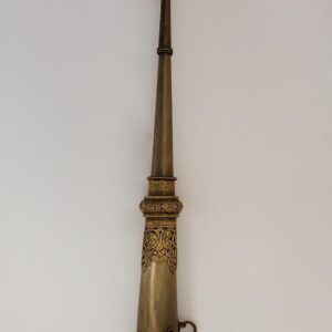 Handcrafted Tibetan Buddhist ceremonial kangling trumpet made of copper and brass